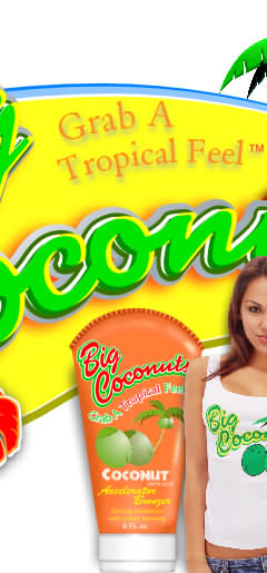 Sun Screen and body lotions from Big Coconuts